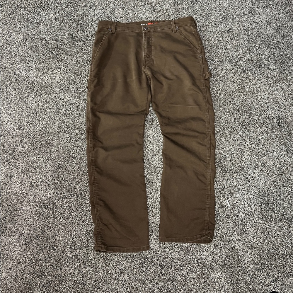 Brown dickies carpenter pants size 34x30